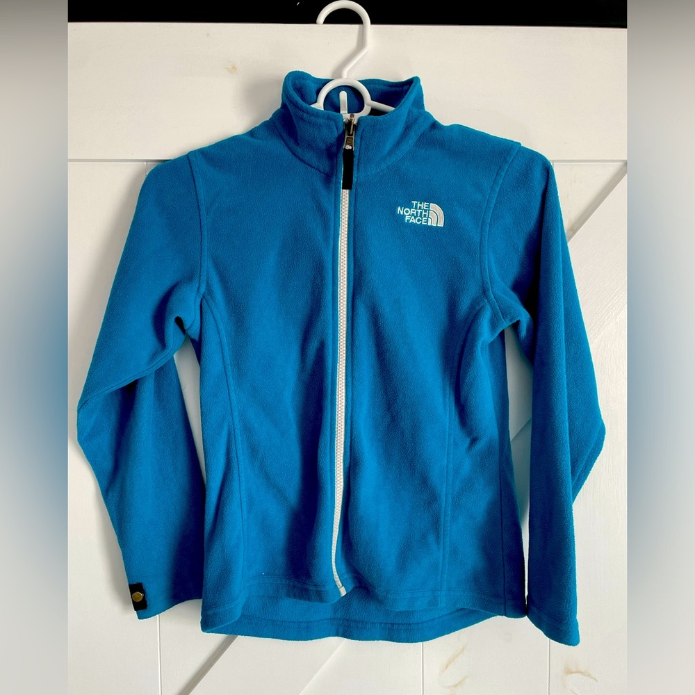 Youth zip up fleece The North Face sweater